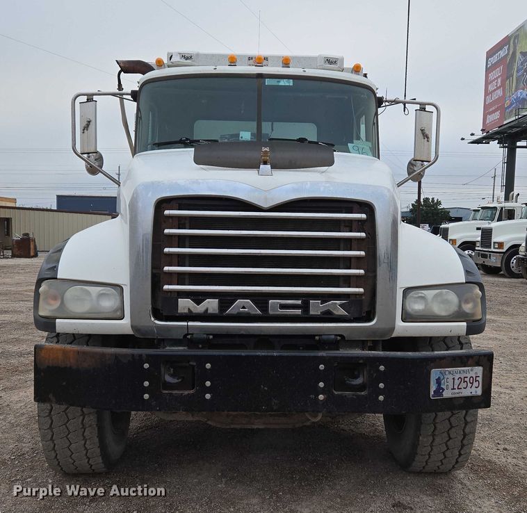 image for item EU3866 2009 Mack Granite dump truck
