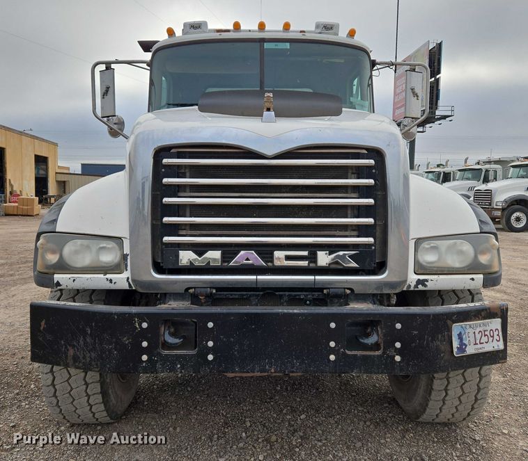 image for item EU3867 2009 Mack Granite dump truck