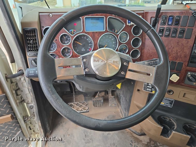 image for item EU3867 2009 Mack Granite dump truck