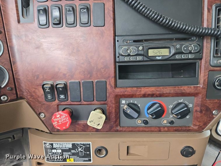 image for item EU3867 2009 Mack Granite dump truck