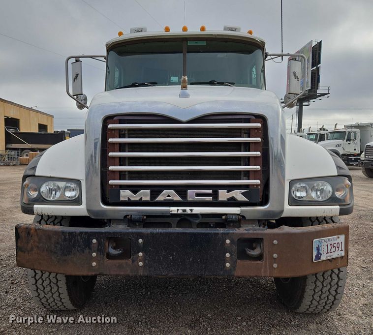 image for item EU3868 2009 Mack Granite dump truck