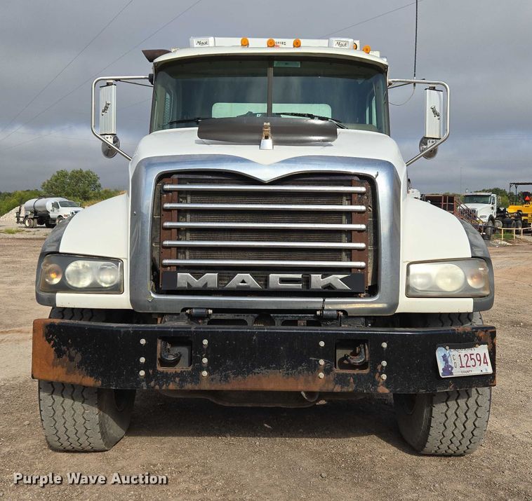 image for item EU3869 2009 Mack Granite dump truck
