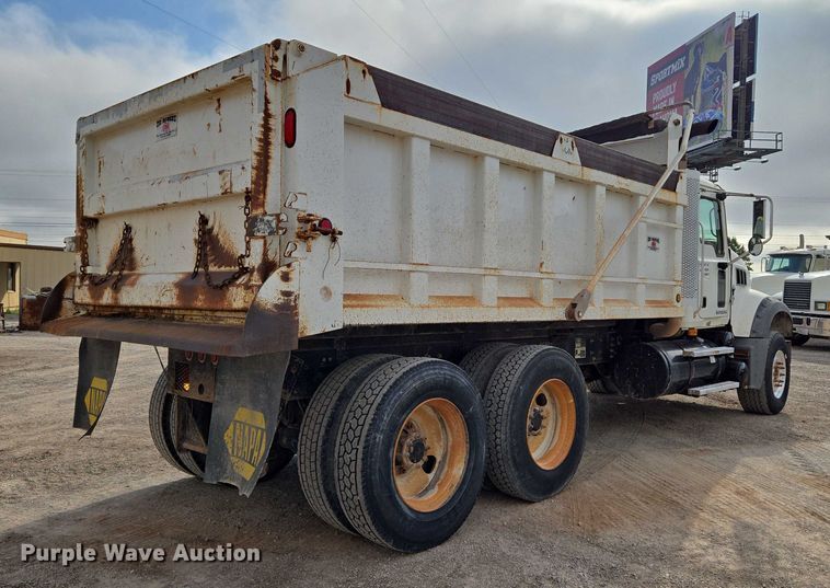 image for item EU3869 2009 Mack Granite dump truck