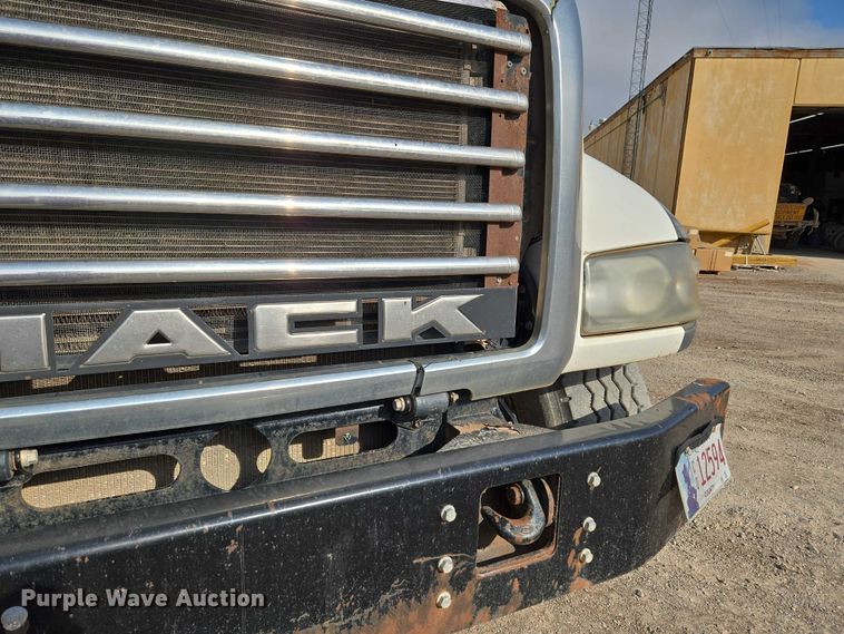 image for item EU3869 2009 Mack Granite dump truck