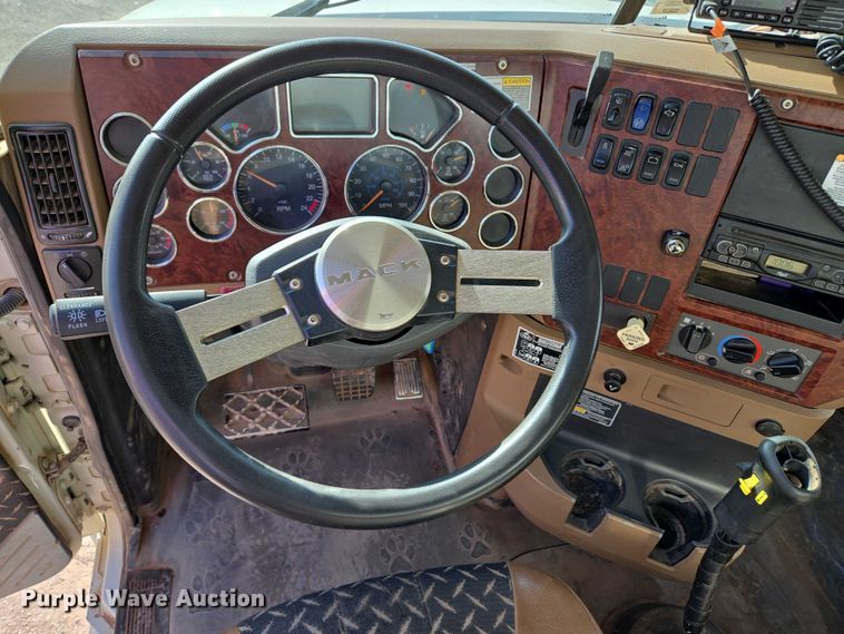 image for item EU3869 2009 Mack Granite dump truck