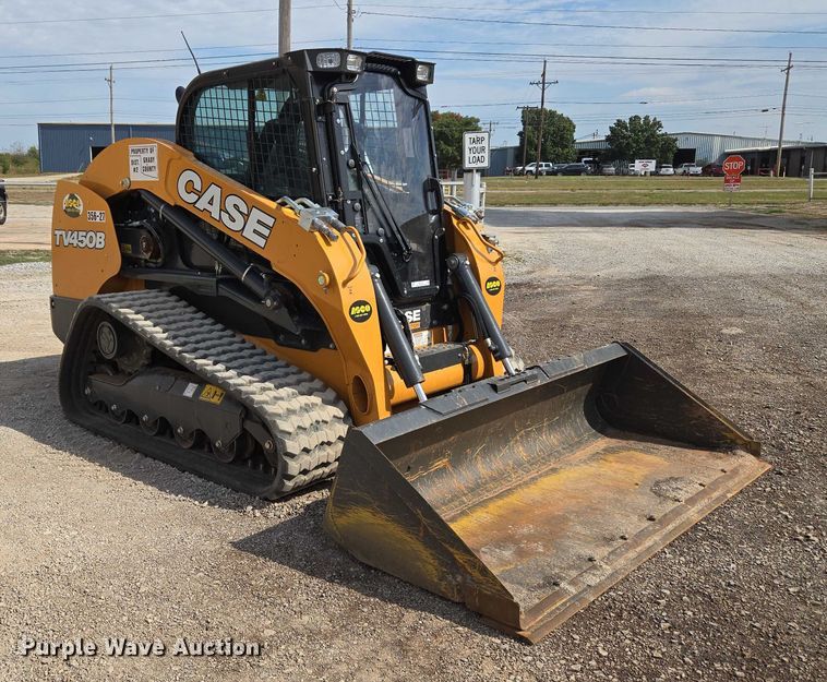 image for item EU3874 2023 Case TV450B tracked skid steer loader