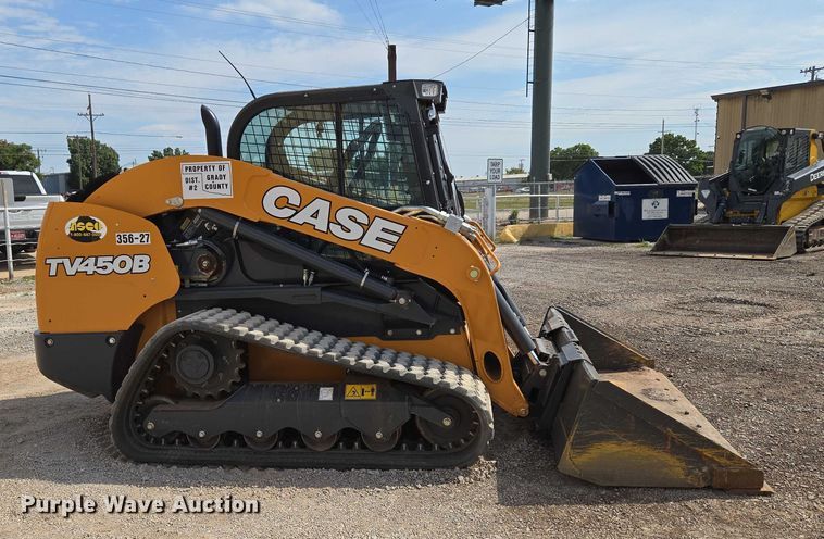 image for item EU3874 2023 Case TV450B tracked skid steer loader