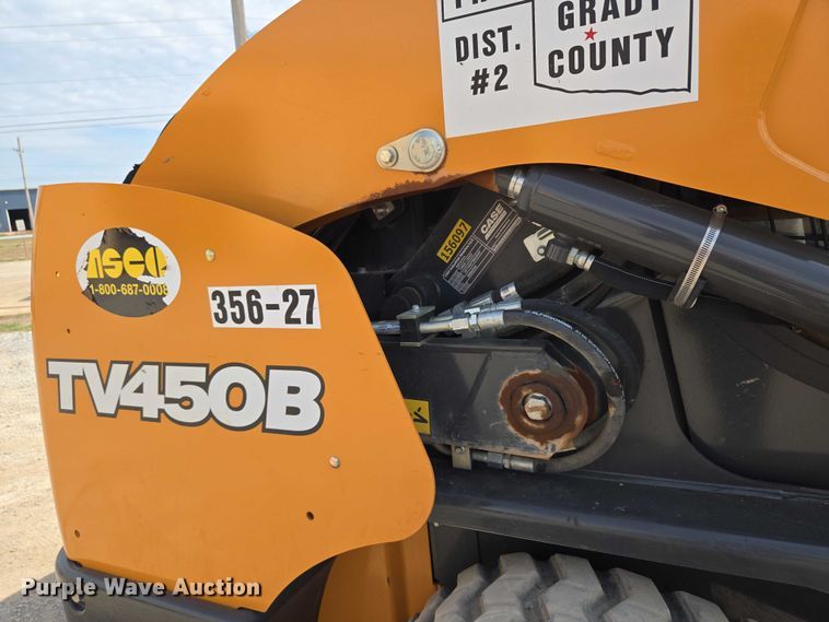 image for item EU3874 2023 Case TV450B tracked skid steer loader