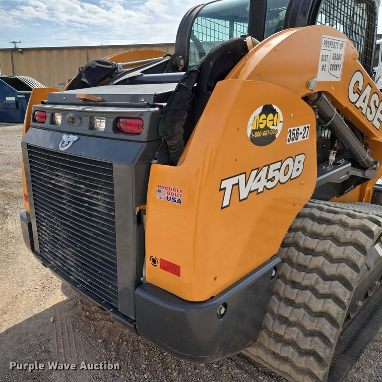 image for item EU3874 2023 Case TV450B tracked skid steer loader