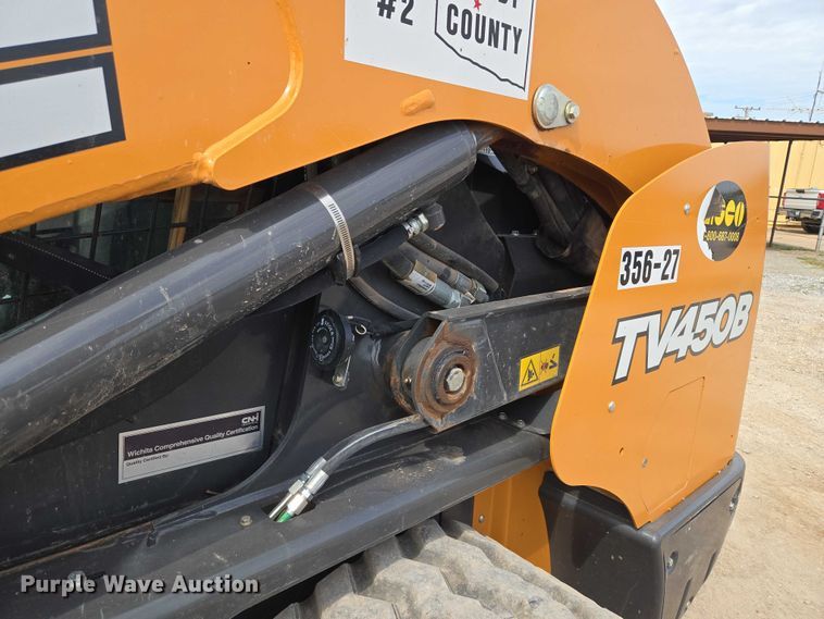 image for item EU3874 2023 Case TV450B tracked skid steer loader