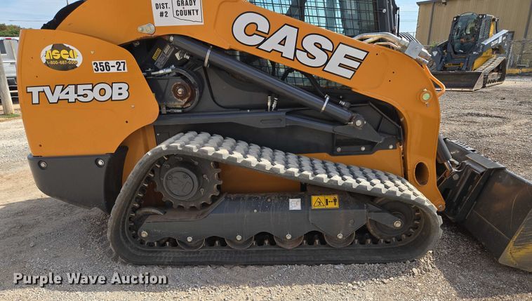 image for item EU3874 2023 Case TV450B tracked skid steer loader