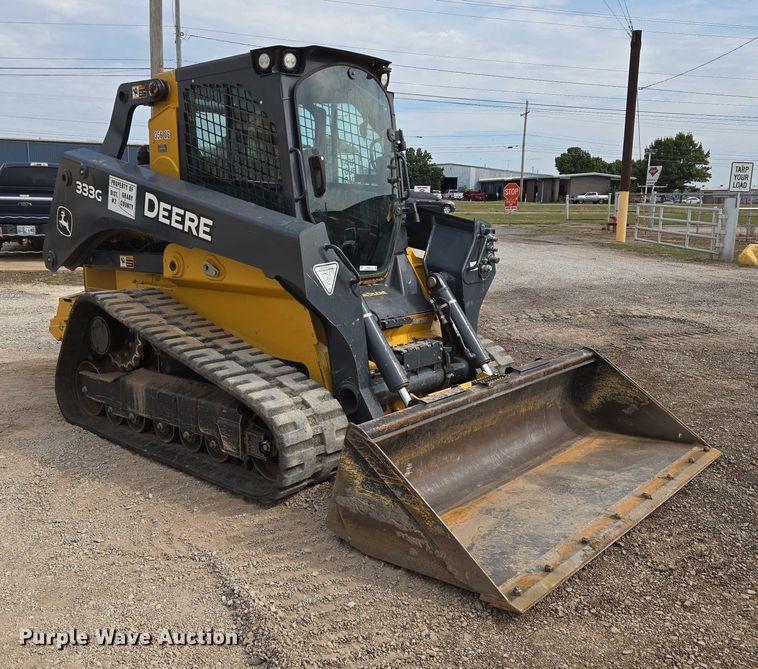 MINI CARGADOR SOBRE ORUGAS 2018 JOHN DEERE 333G