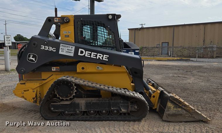 MINI CARGADOR SOBRE ORUGAS 2018 JOHN DEERE 333G