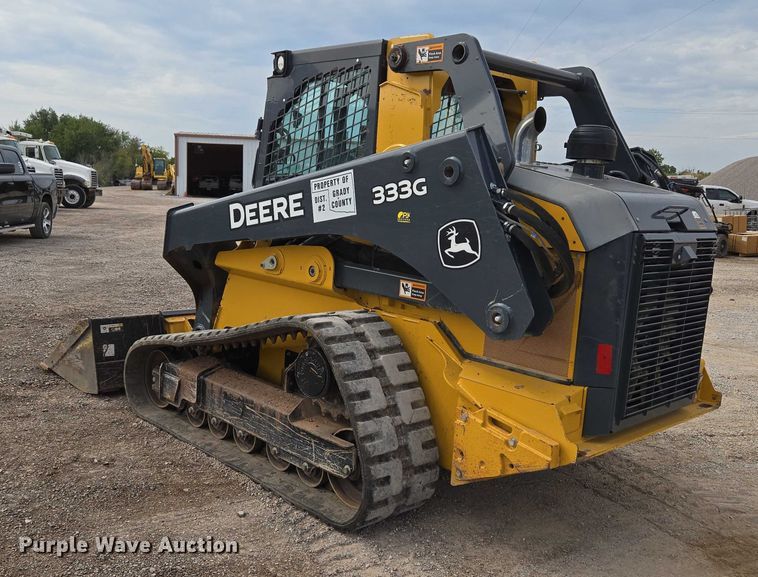 image for item EU3875 2018 John Deere 333G tracked skid steer loader