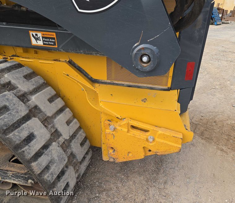 image for item EU3875 2018 John Deere 333G tracked skid steer loader