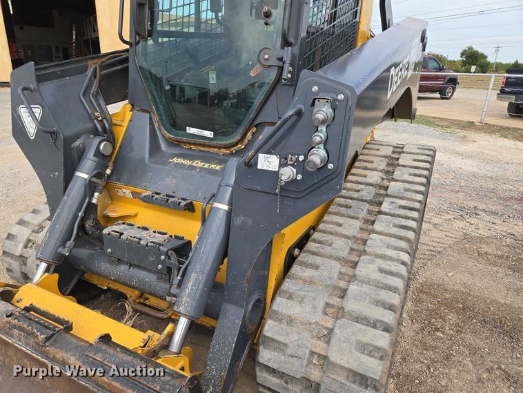 image for item EU3875 2018 John Deere 333G tracked skid steer loader