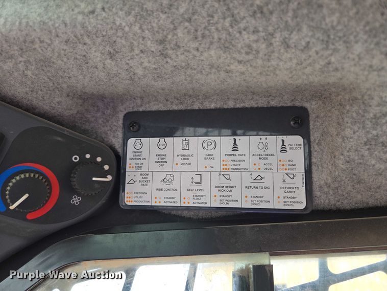 image for item EU3875 2018 John Deere 333G tracked skid steer loader