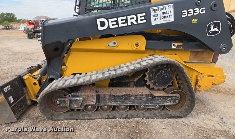 image for item EU3875 2018 John Deere 333G tracked skid steer loader