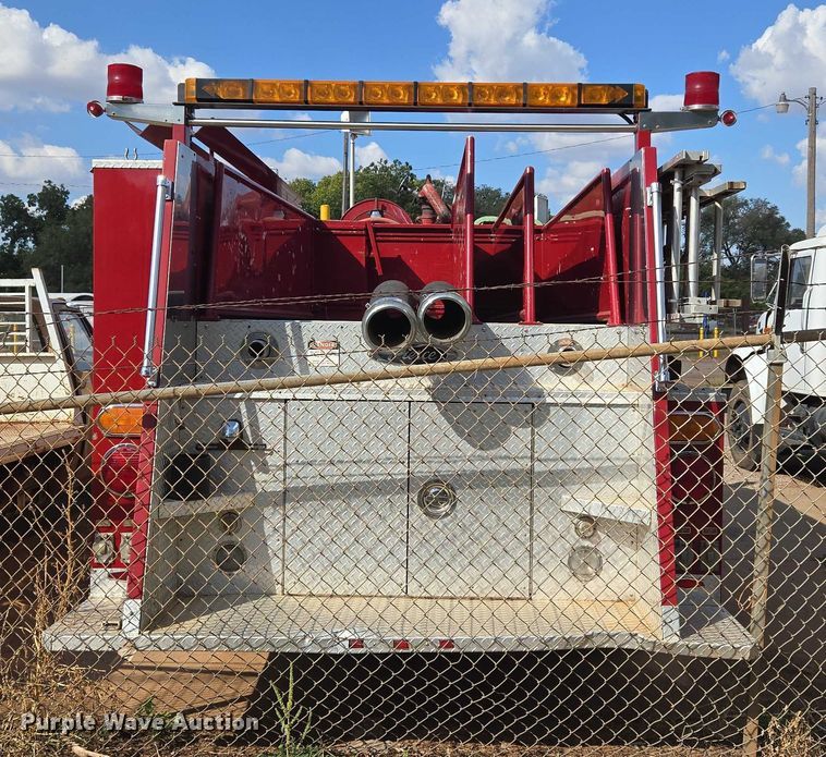 image for item EU3879 1986 Pierce Arrow pumper fire truck