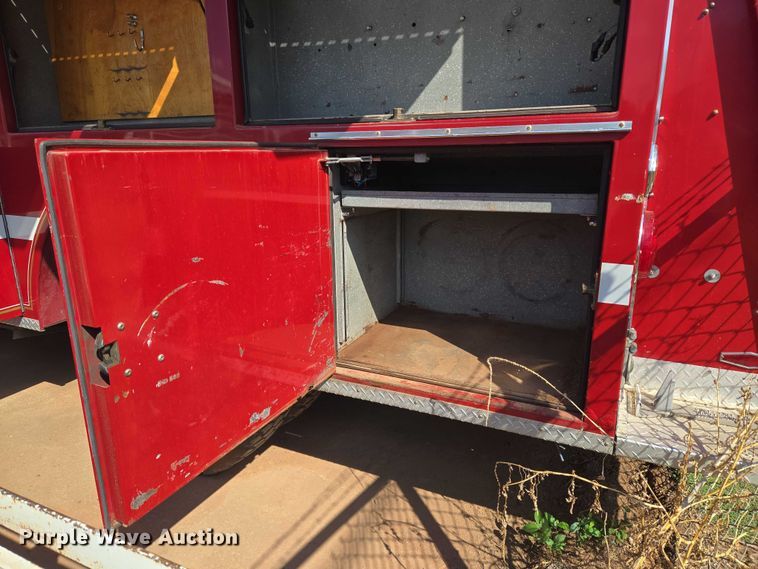 image for item EU3879 1986 Pierce Arrow pumper fire truck