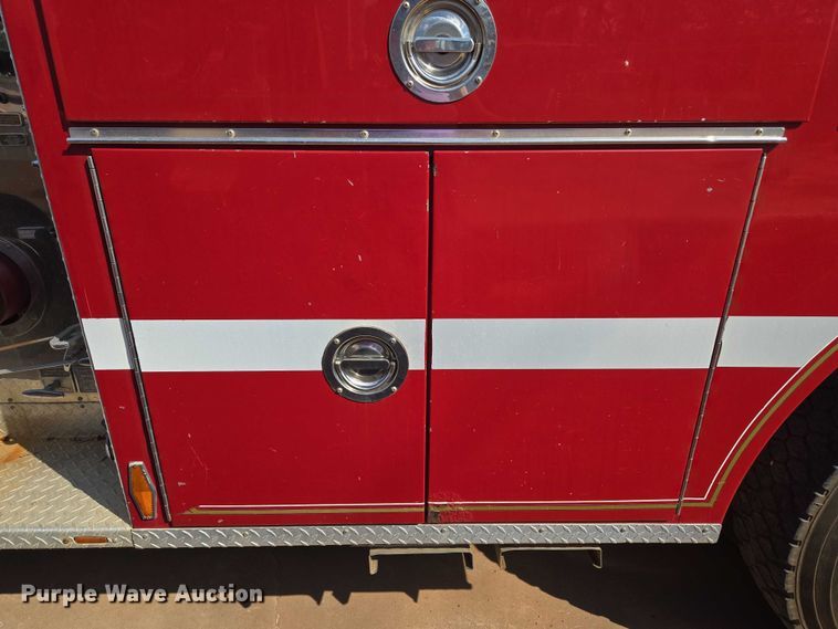 image for item EU3879 1986 Pierce Arrow pumper fire truck