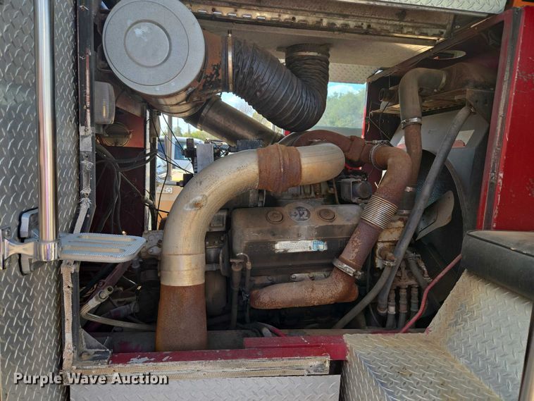 image for item EU3879 1986 Pierce Arrow pumper fire truck