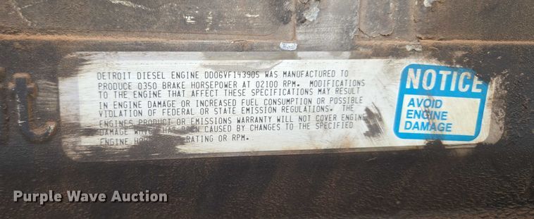 image for item EU3879 1986 Pierce Arrow pumper fire truck