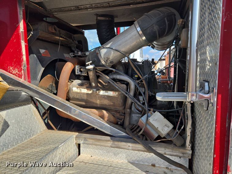 image for item EU3879 1986 Pierce Arrow pumper fire truck