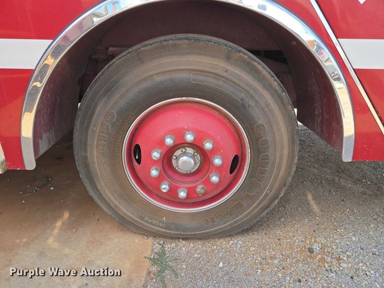 image for item EU3879 1986 Pierce Arrow pumper fire truck