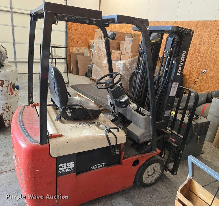 MONTACARGAS ELéCTRICO NISSAN TN01L18HV