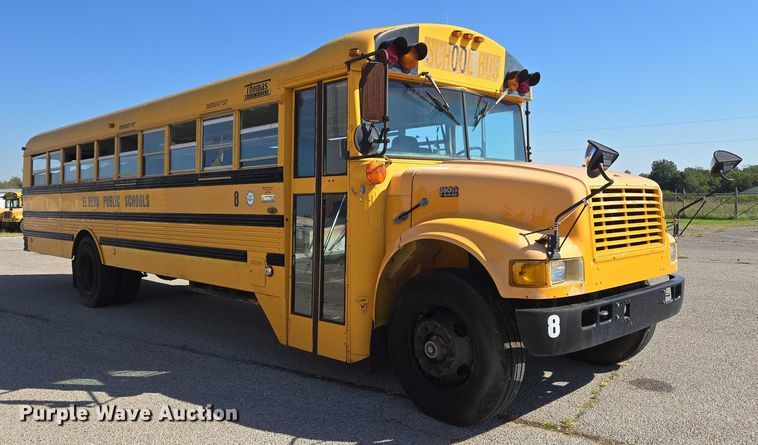 image for item EU3918 1999 International 3800 school bus