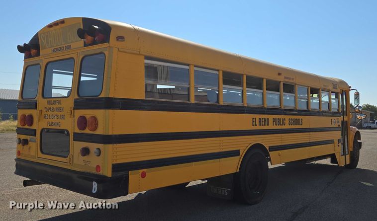 image for item EU3918 1999 International 3800 school bus