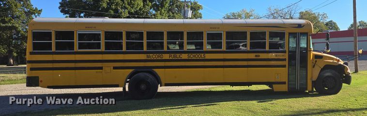 image for item EU3927 2016 Blue Bird Vision school bus