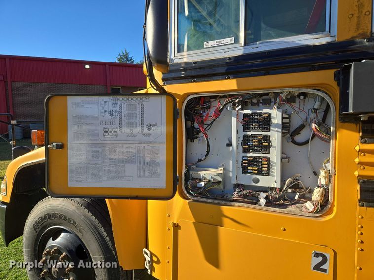 image for item EU3927 2016 Blue Bird Vision school bus