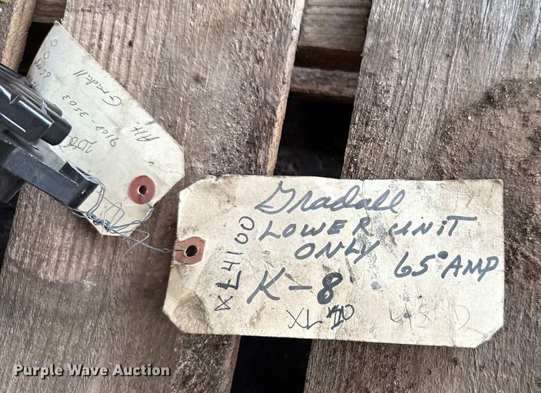 image for item EU5025 Gradall parts