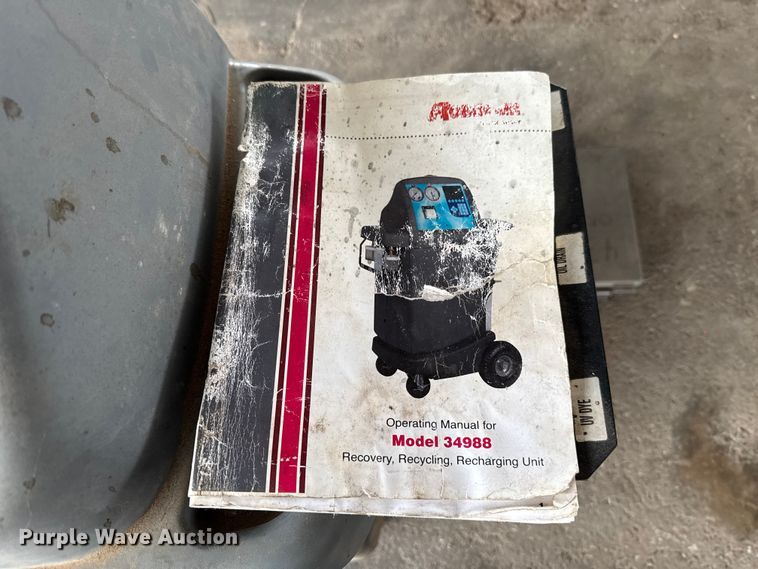 image for item EU5029 Robinair 34988 AC service machine