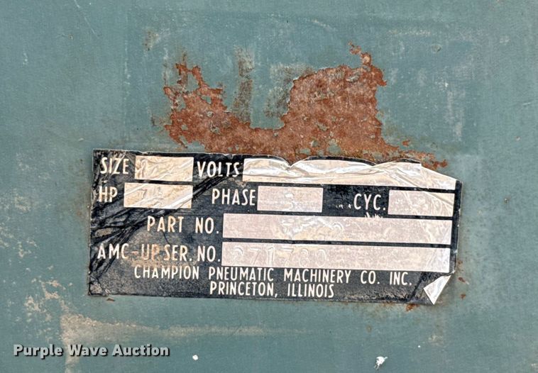 image for item EU5036 Champion air compressor