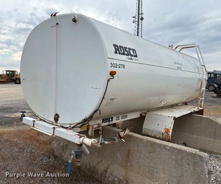 image for item EU5040 Rosco DS4000 water tank bed