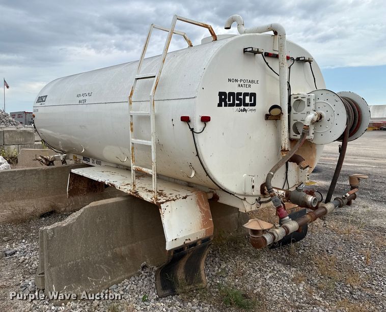 image for item EU5040 Rosco DS4000 water tank bed