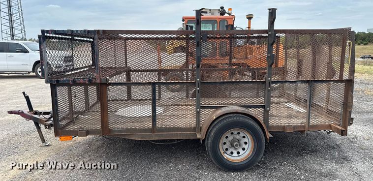 image for item EU5044 Shop built utility trailer