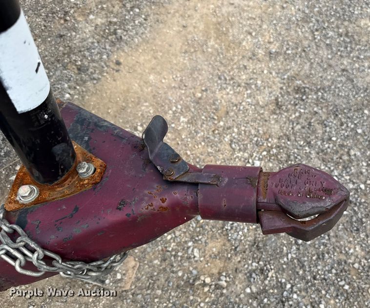 image for item EU5044 Shop built utility trailer