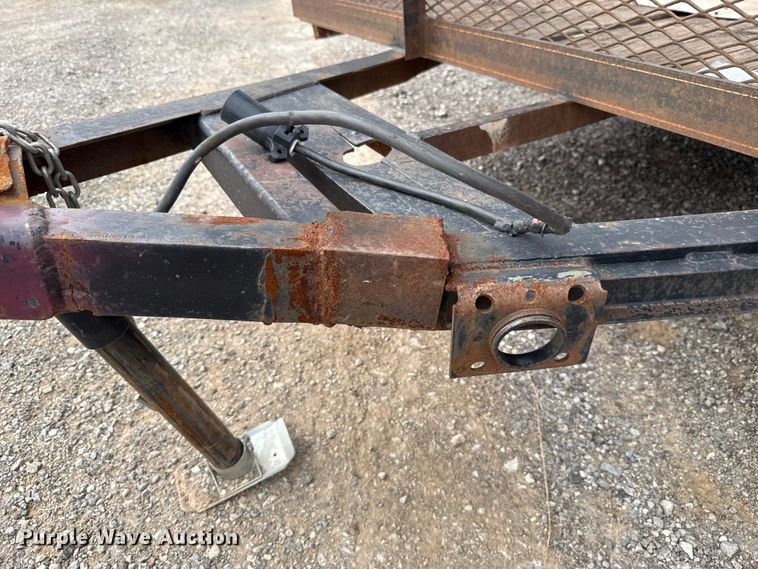 image for item EU5044 Shop built utility trailer