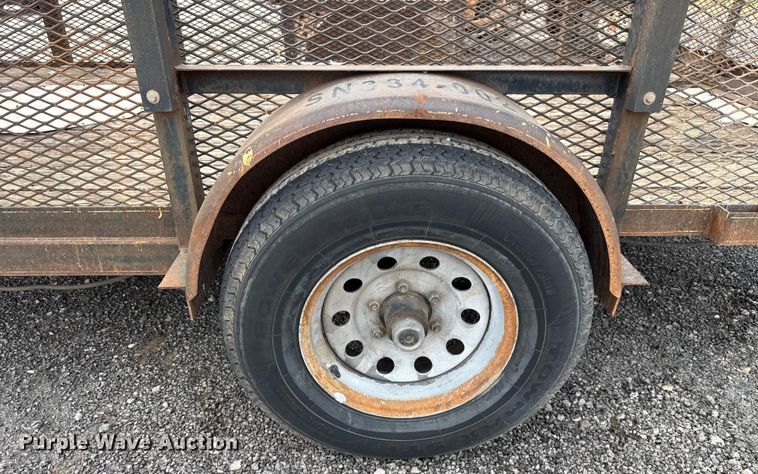 image for item EU5044 Shop built utility trailer