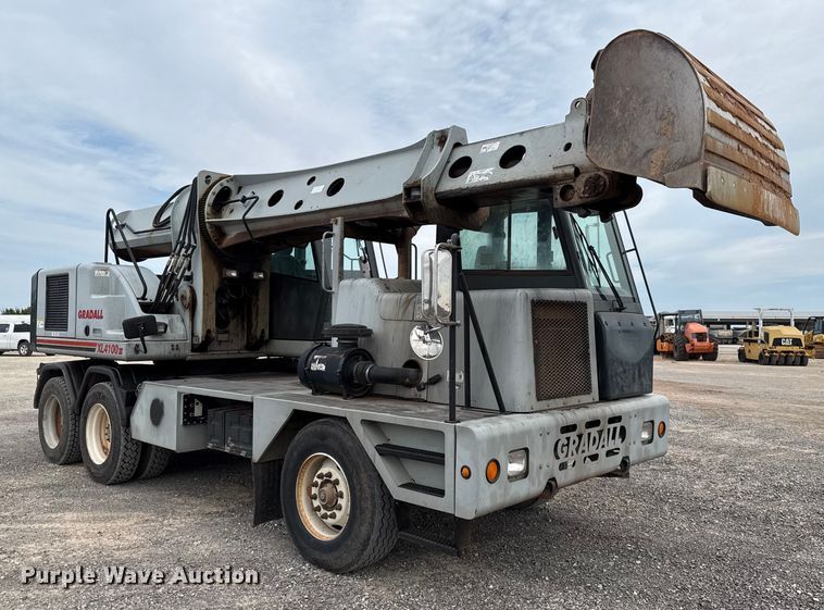 image for item EU5045 Gradall XL4100 III wheeled excavator