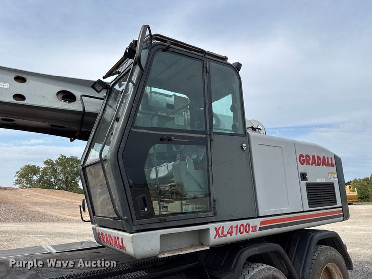 image for item EU5045 Gradall XL4100 III wheeled excavator
