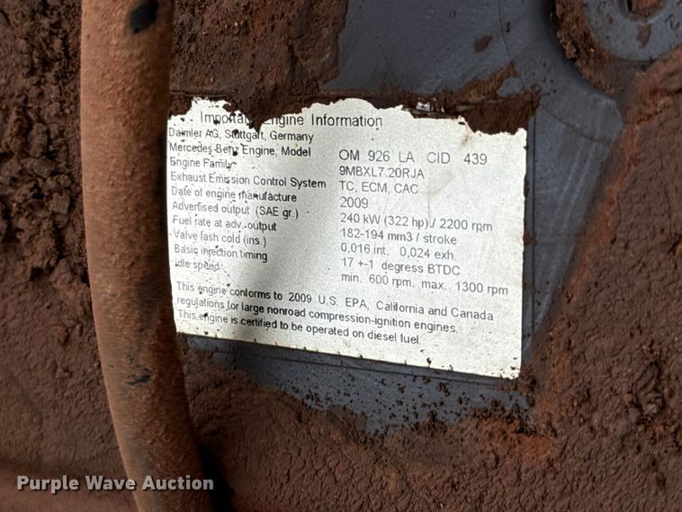 image for item EU5045 Gradall XL4100 III wheeled excavator