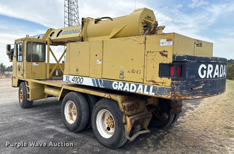 image for item EU5046 Gradall XL 4100 wheeled excavator