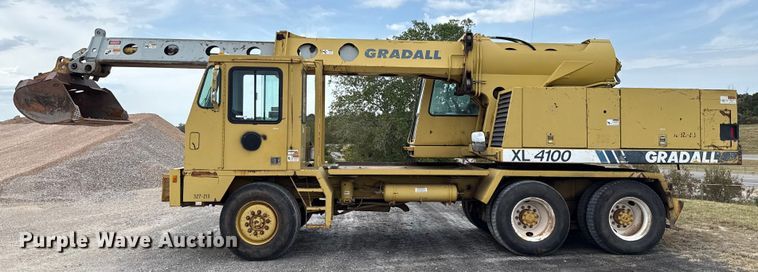 image for item EU5046 Gradall XL 4100 wheeled excavator