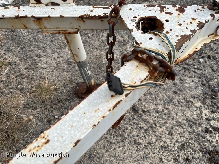 image for item EU5049 2003 Justin C Trailers enclosed cargo trailer