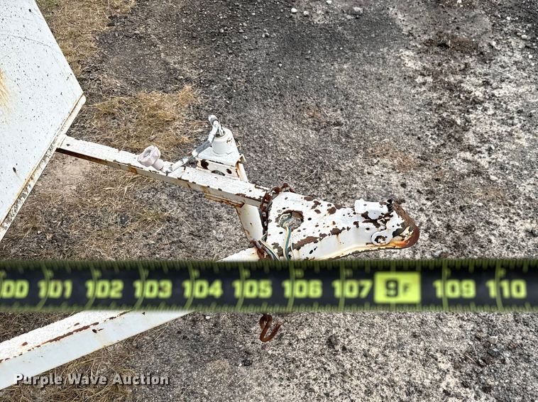 image for item EU5049 2003 Justin C Trailers enclosed cargo trailer